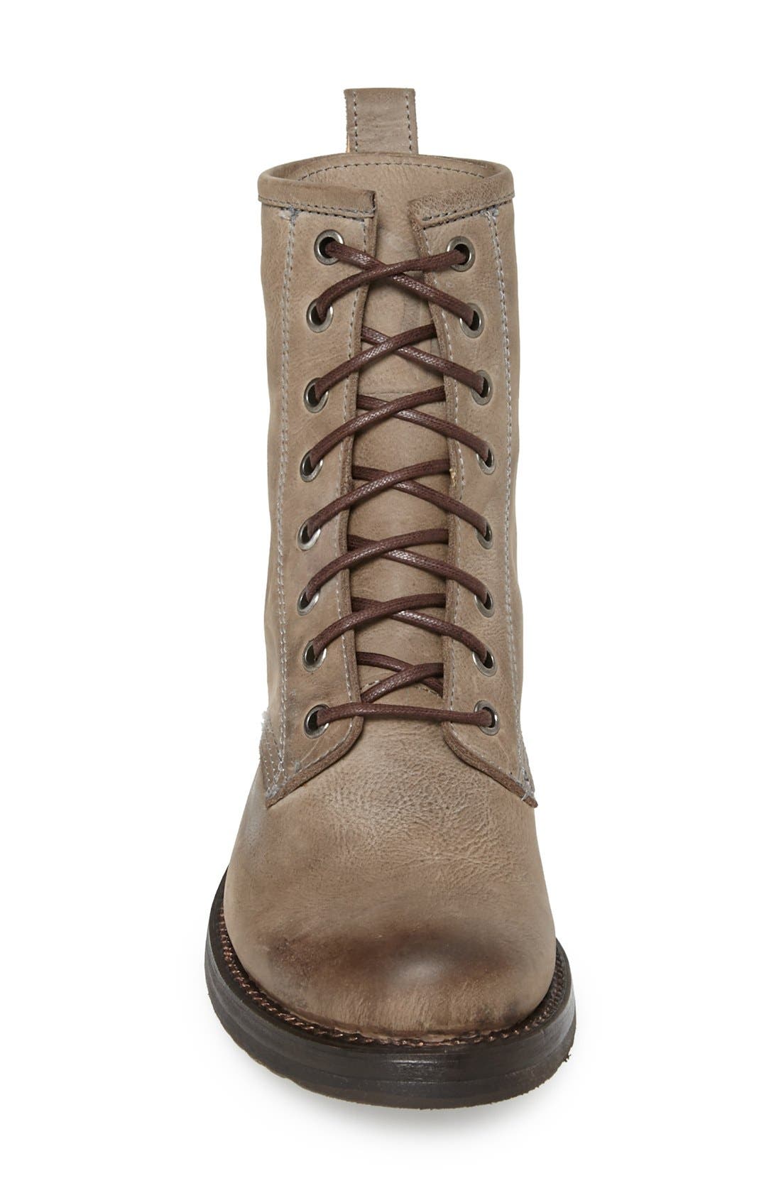 Veronica Combat Boot, Alternate, color, SLATE