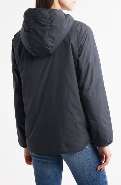 Save The Duck Zani Water Repellent Hooded Jacket In Black