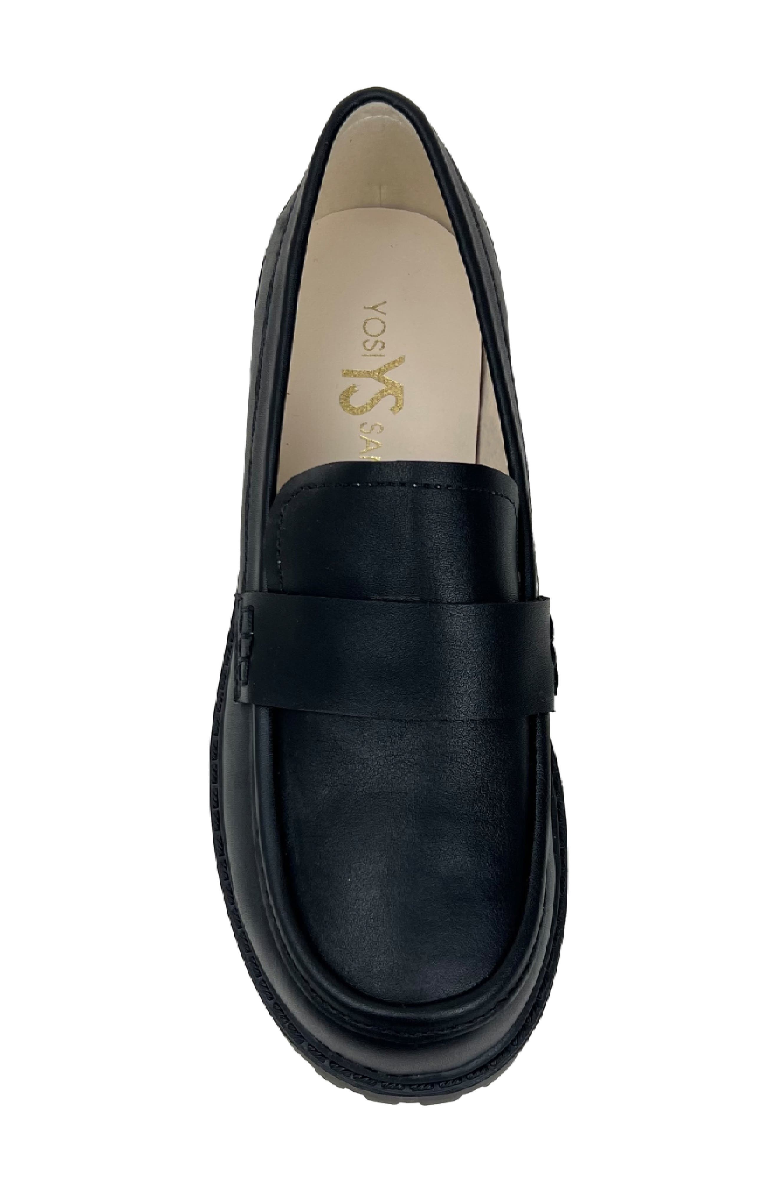 Yosi Samra Kids' Miss Lydia Loafer, Alternate, color, Black