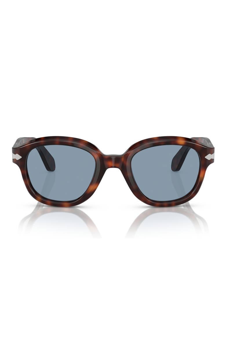 52mm Phantos Sunglasses, Alternate, color, HAVANA/ BLUE