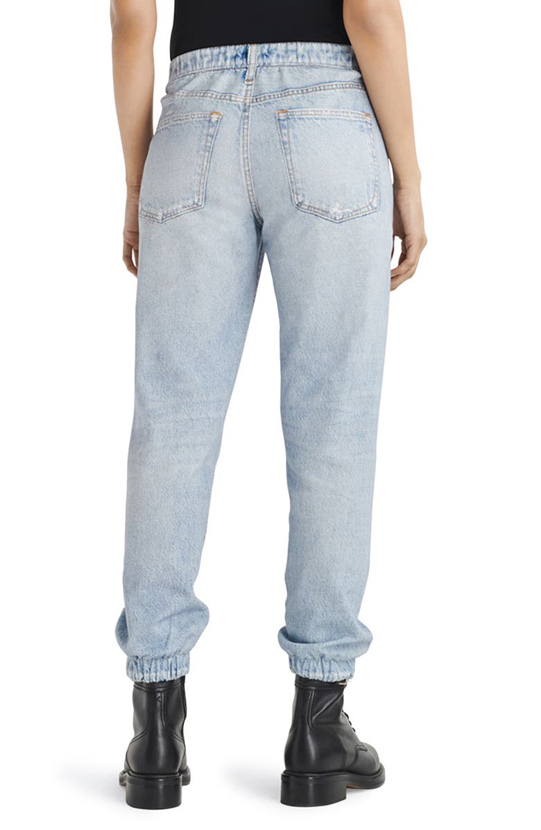 rag & bone Miramar Cotton Terry Jogger Sweatpant Jeans, Alternate, color, Meadowblue