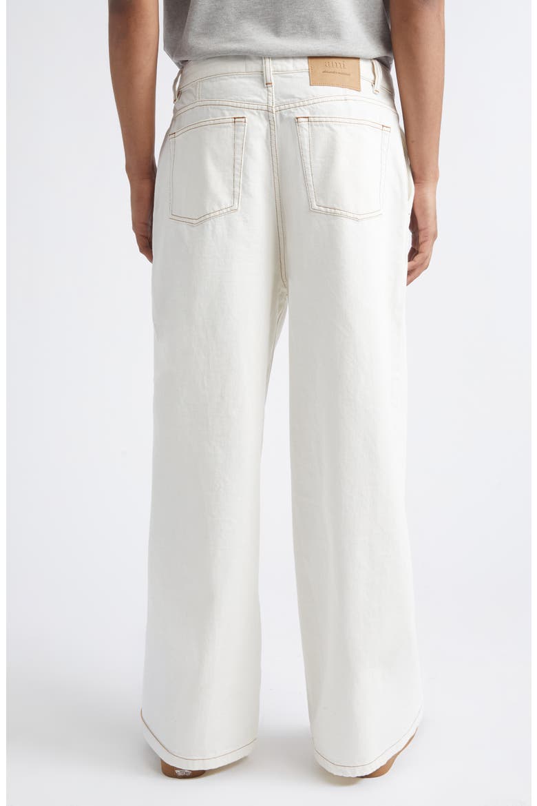 Wide Fit Jeans, Alternate, color, BLANC CREME