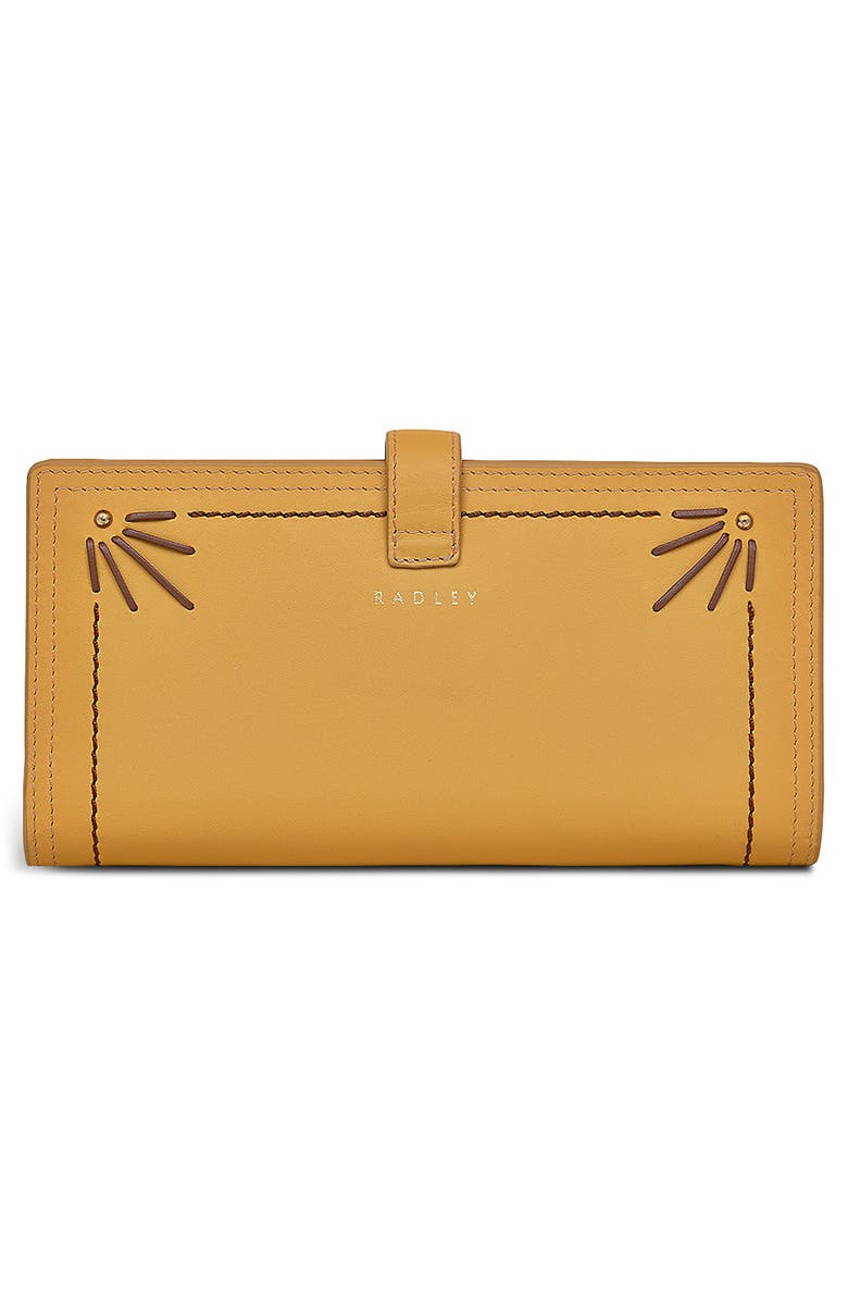 Radley Willis Street Leather Wallet, Alternate, color, Pecan