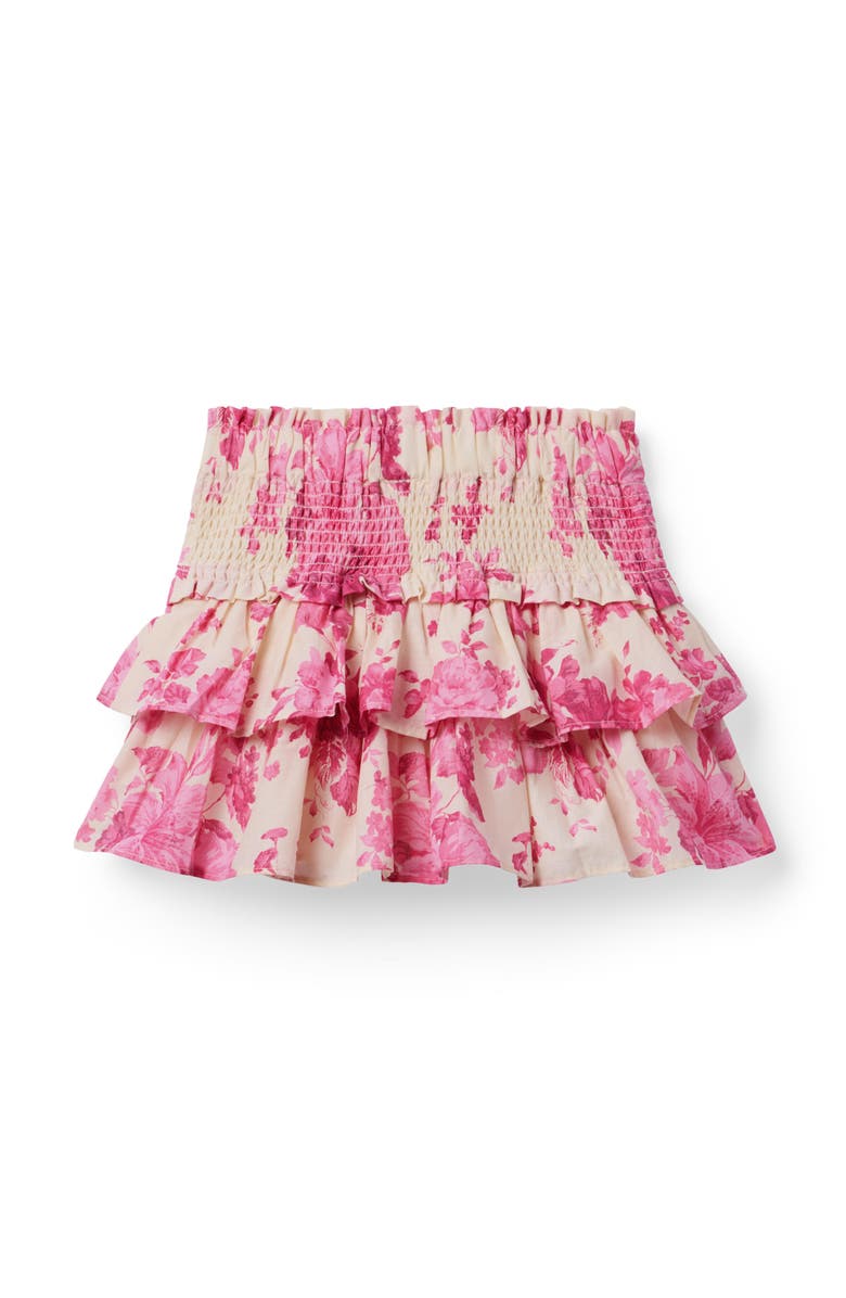 Janie and Jack The Hailey Smocked Skirt, Alternate, color, Pink