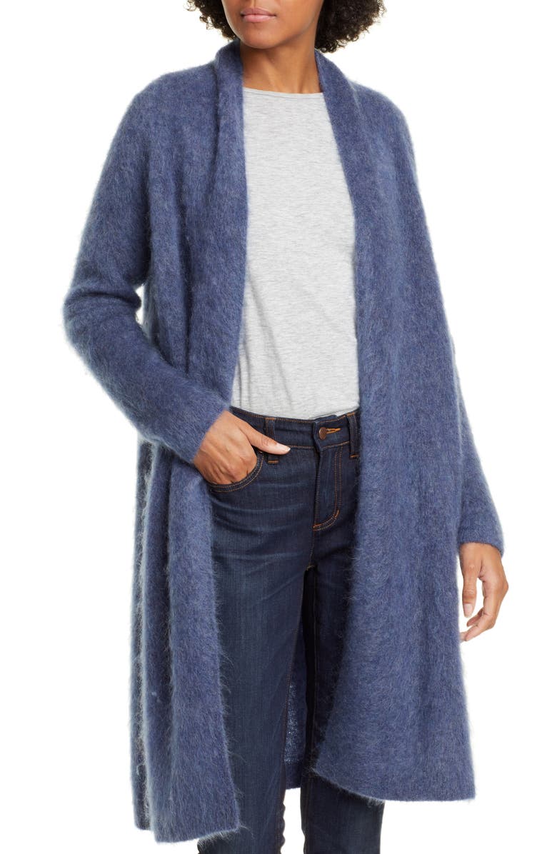 Eileen Fisher Wool Blend Long Cardigan, Alternate, color, 
