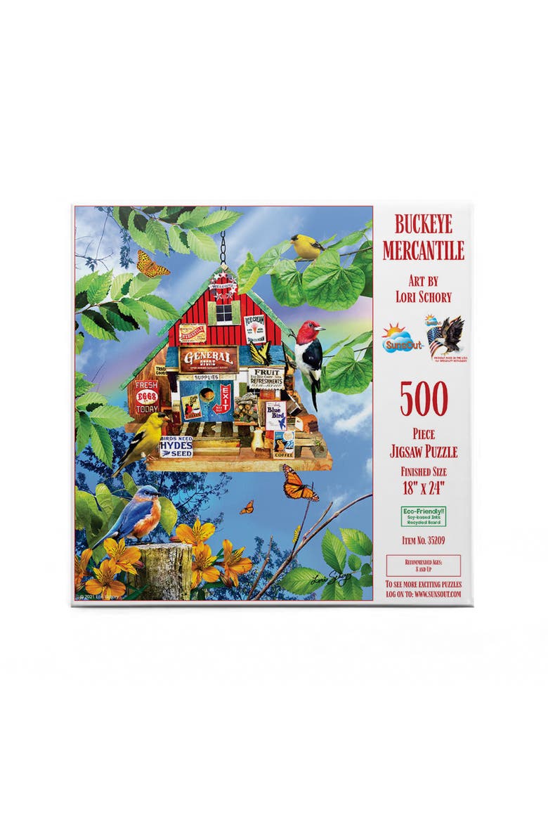 Buckeye Mercantile 500 piece Jigsaw Puzzle for Adults, Alternate, color, Multicolor