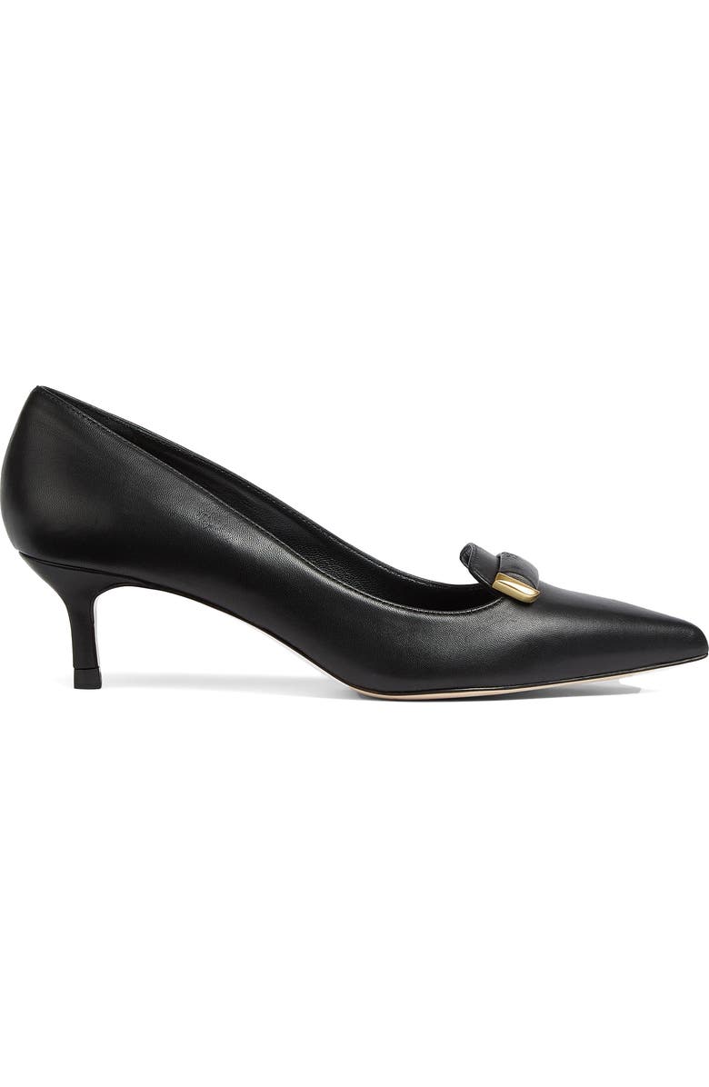 LK Bennett Caryn Pointed Toe Pump, Alternate, color, Black