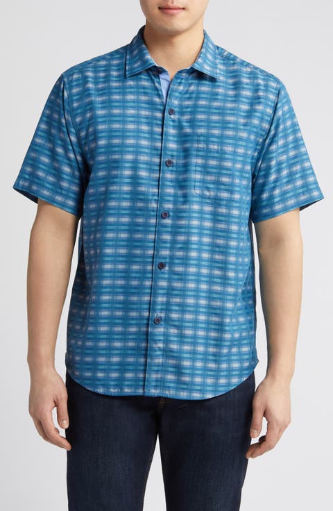 Coconut Point Pixel Paradise IslandZone® Camp Shirt