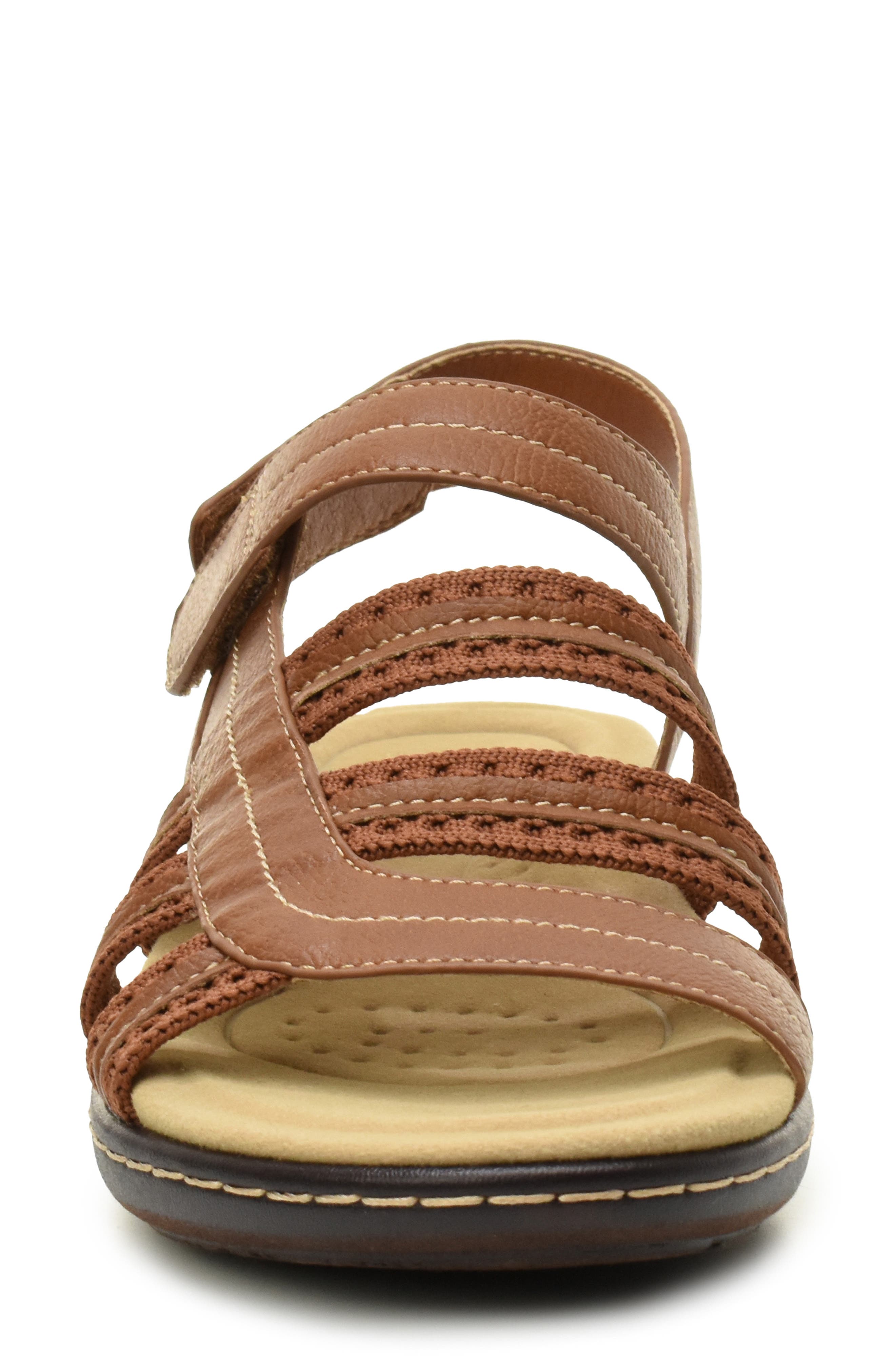 Taryn Rose Slingback Sandal, Alternate, color, Tan