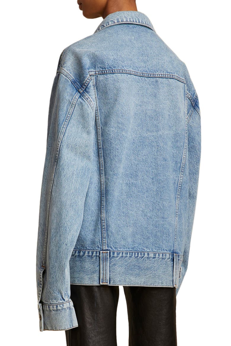 Grizzo Oversize Denim Jacket, Alternate, color, BRYCE