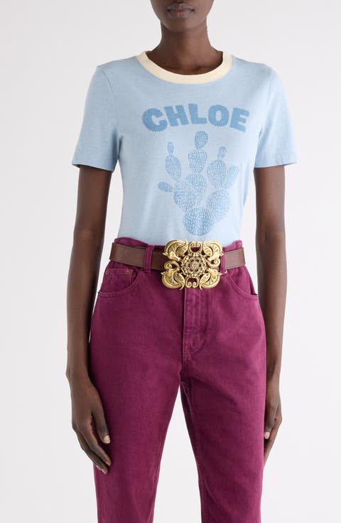 Forget Me Not Graphic Cotton T-Shirt