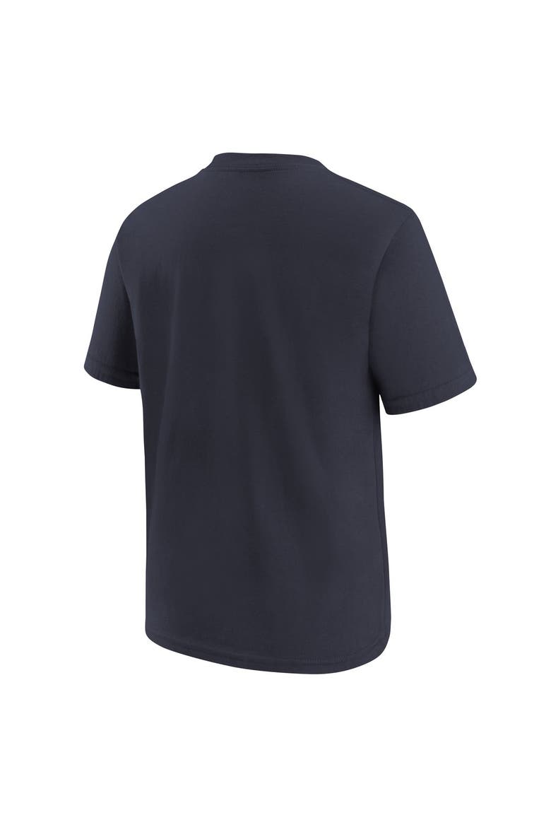Youth Nike  Navy Houston Texans Logo T-Shirt, Alternate, color, Navy