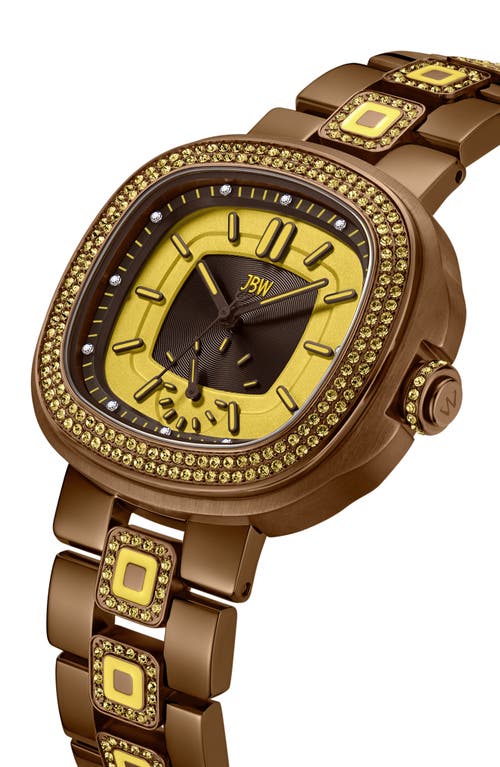 Jbw Reserve Coast Bracelet Watch, 39mm In Brown