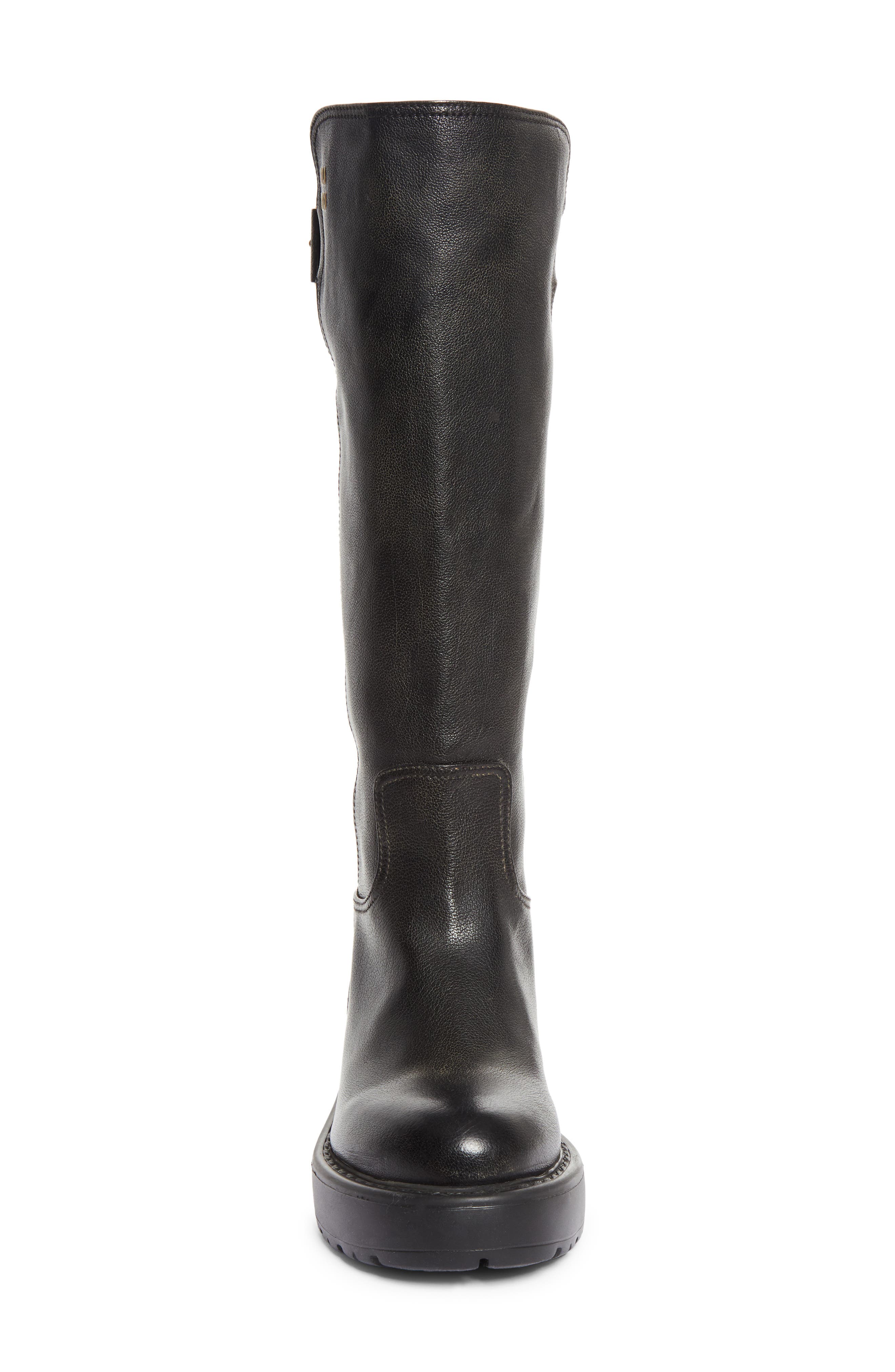 Boyfriend Buckle Boot, Alternate, color, NERO