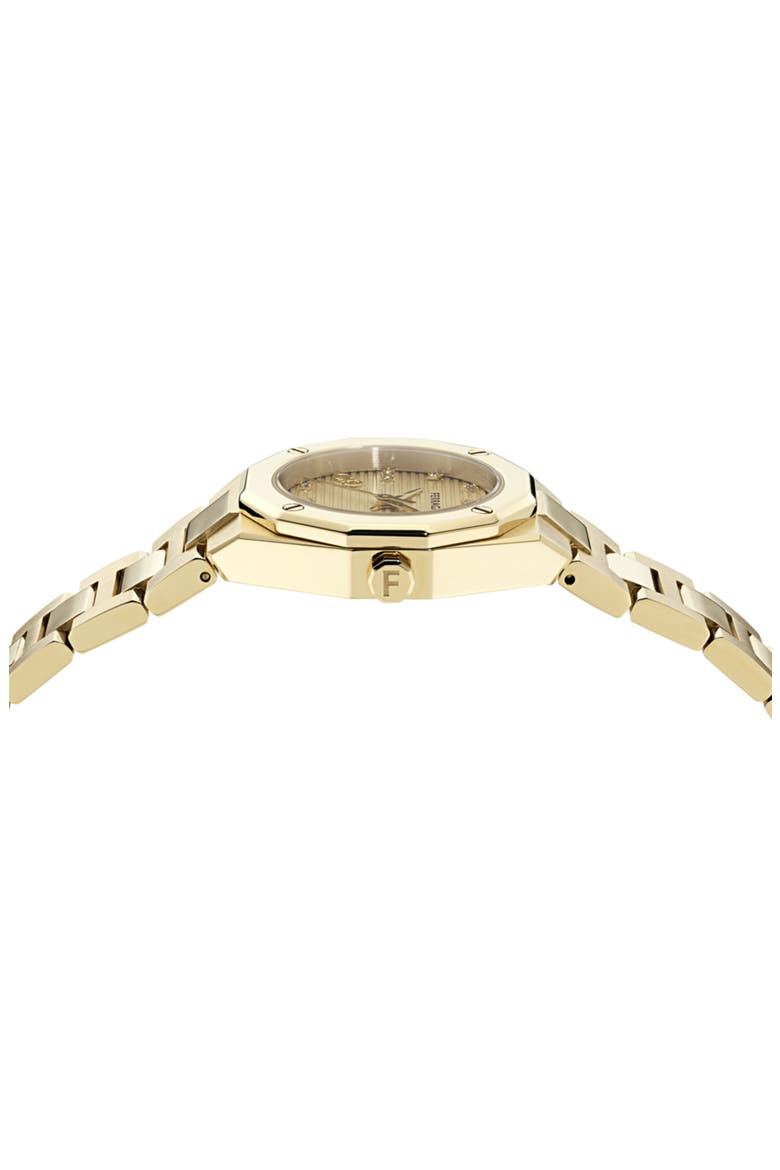Edge Bracelet Watch, 28mm, Alternate, color, YELLOW GOLD