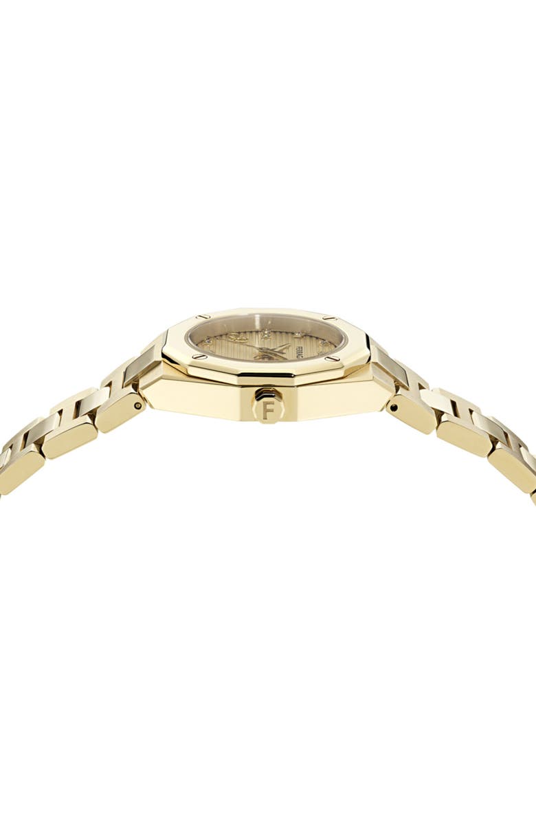 FERRAGAMO Edge Bracelet Watch, 28mm, Alternate, color, 