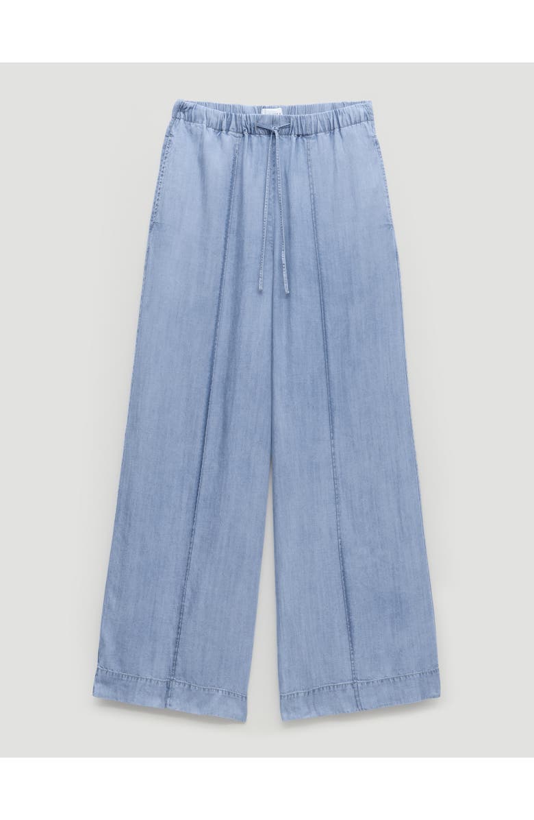 Hush Petunia Chambray Trousers, Alternate, color, Light Washed Denim