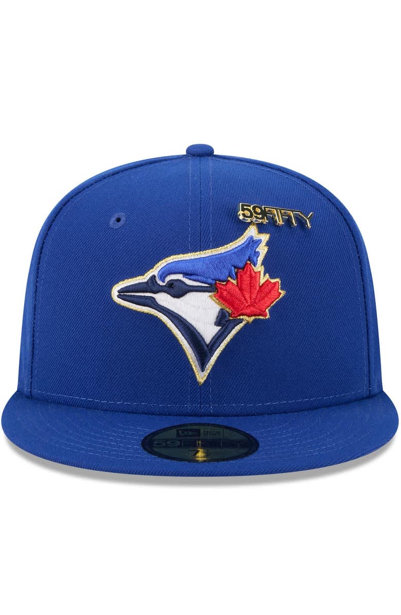 New Era Men's New Era Royal Toronto Blue Jays 2025 59FIFTY Day 59FIFTY Fitted Hat with Pins, Alternate, color, Royal