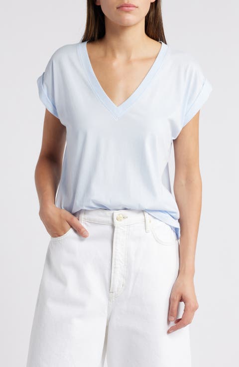 Easy Cotton V-Neck T-Shirt