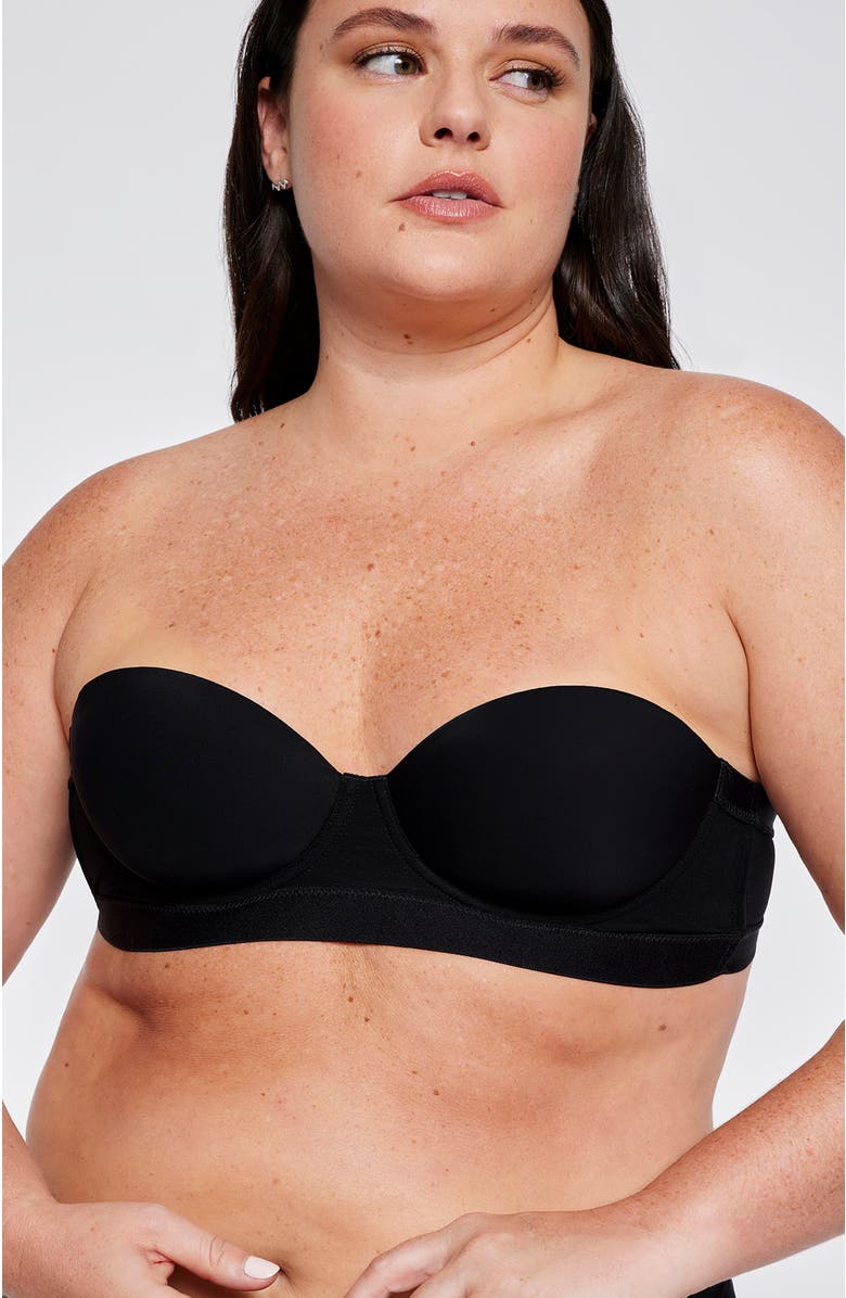 Pepper MVP Multiway Strapless Bra, Alternate, color, Black