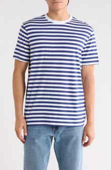 AG Bryce Stripe Crewneck T-Shirt
