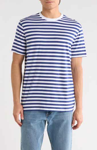 AG Bryce Stripe Crewneck T-Shirt