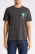 RVCA Frond Mural Cotton Graphic T-Shirt