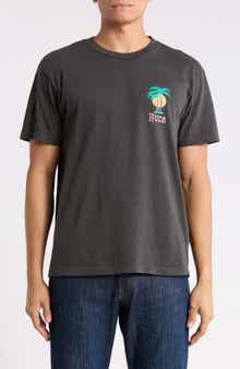 Frond Mural Cotton Graphic T-Shirt