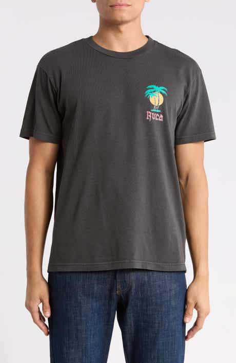 Frond Mural Cotton Graphic T-Shirt