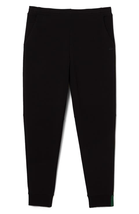 大きいサイズ メンズ LACOSTE ラコステ LOGO STRIPE JOGGERS