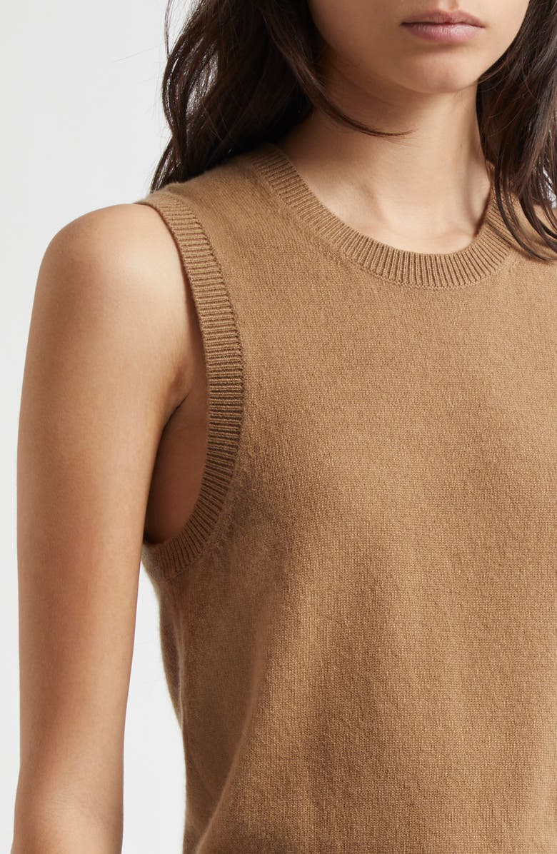 Nili Lotan May Cashmere Sweater Tank, Alternate, color, 