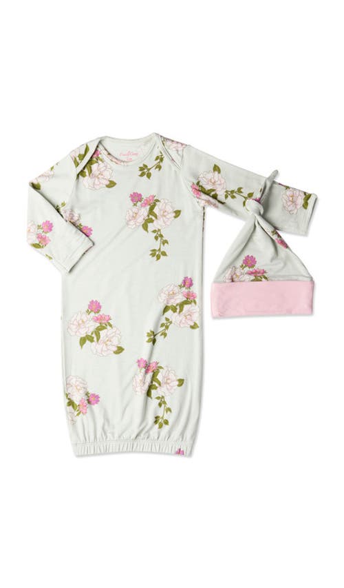 Everly Grey Carolyn During & After 4-piece Maternity/nursing Sleep Set For Mom & Baby In Neutral