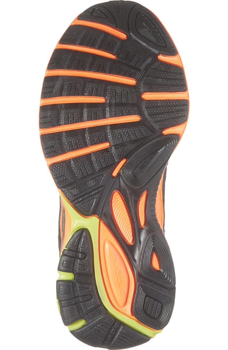 Saucony Kids' ProGrid Guide 7 Sneaker, Alternate, color, Folkstone Black Orange