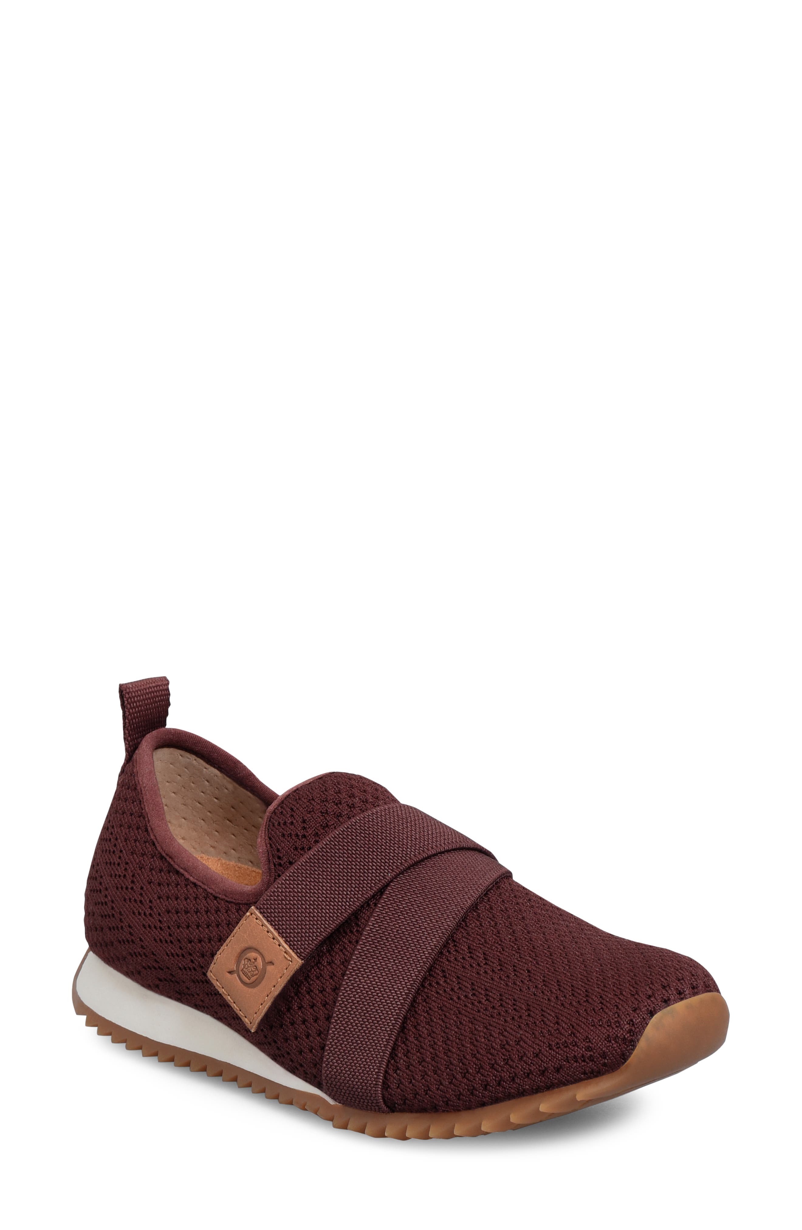 Børn Newberry Knit Sneaker, Main, color, Dark Red Knit Fabric