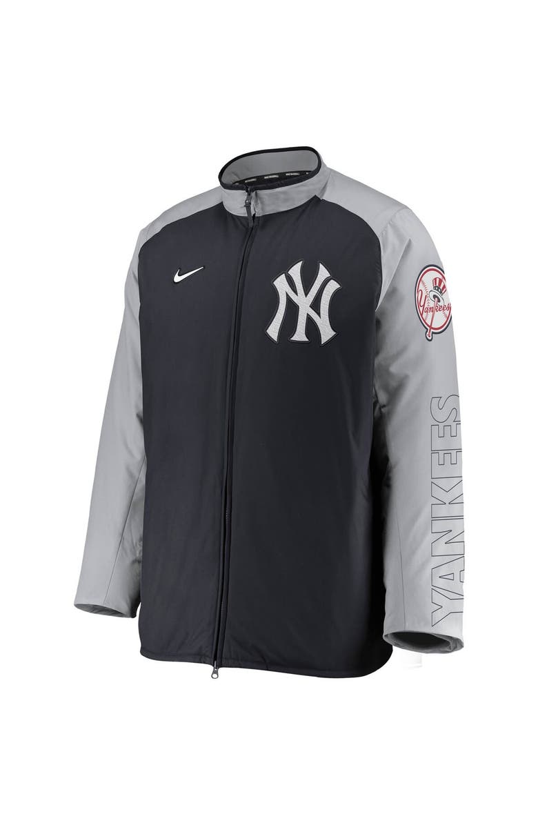 Nike Men's Nike Navy New York Yankees Authentic Collection Dugout Full-Zip Jacket, Alternate, color, 