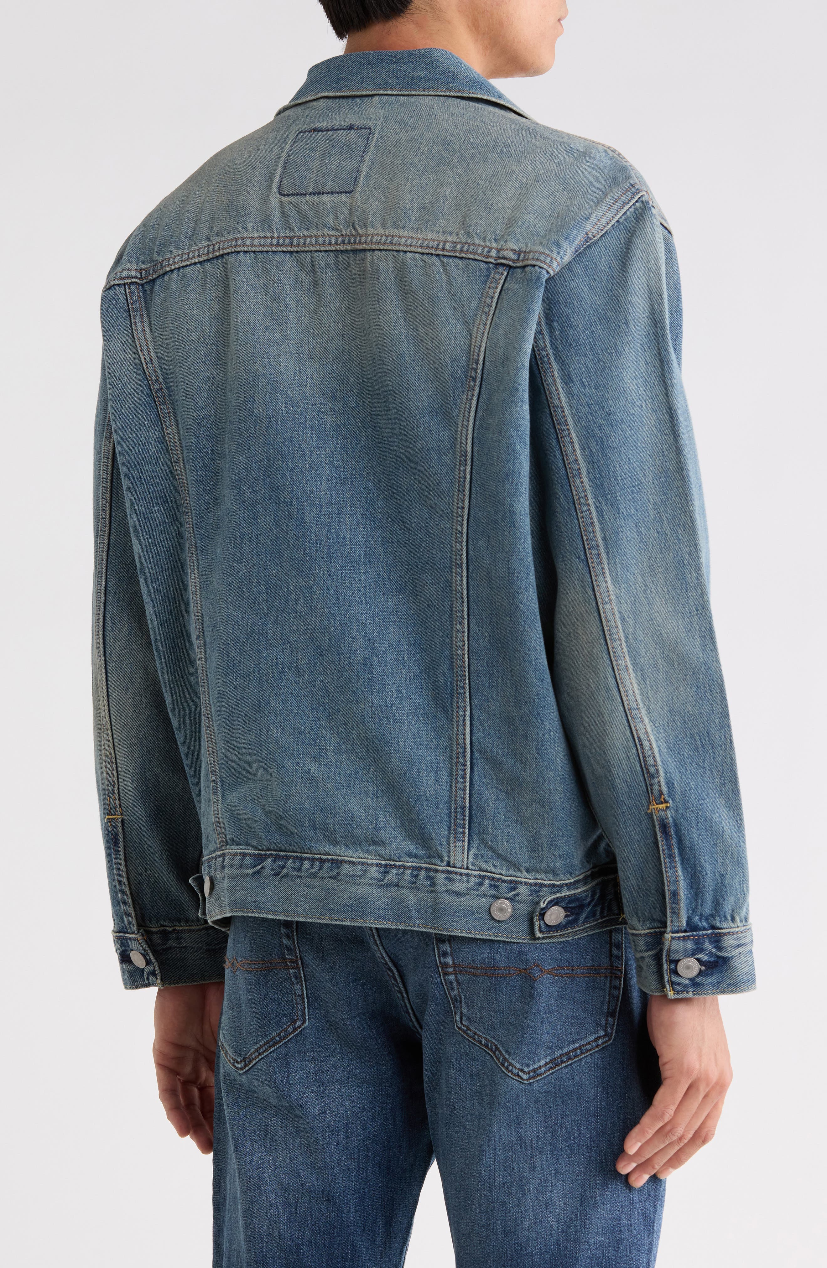 Relaxed Fit Trucker Jacket