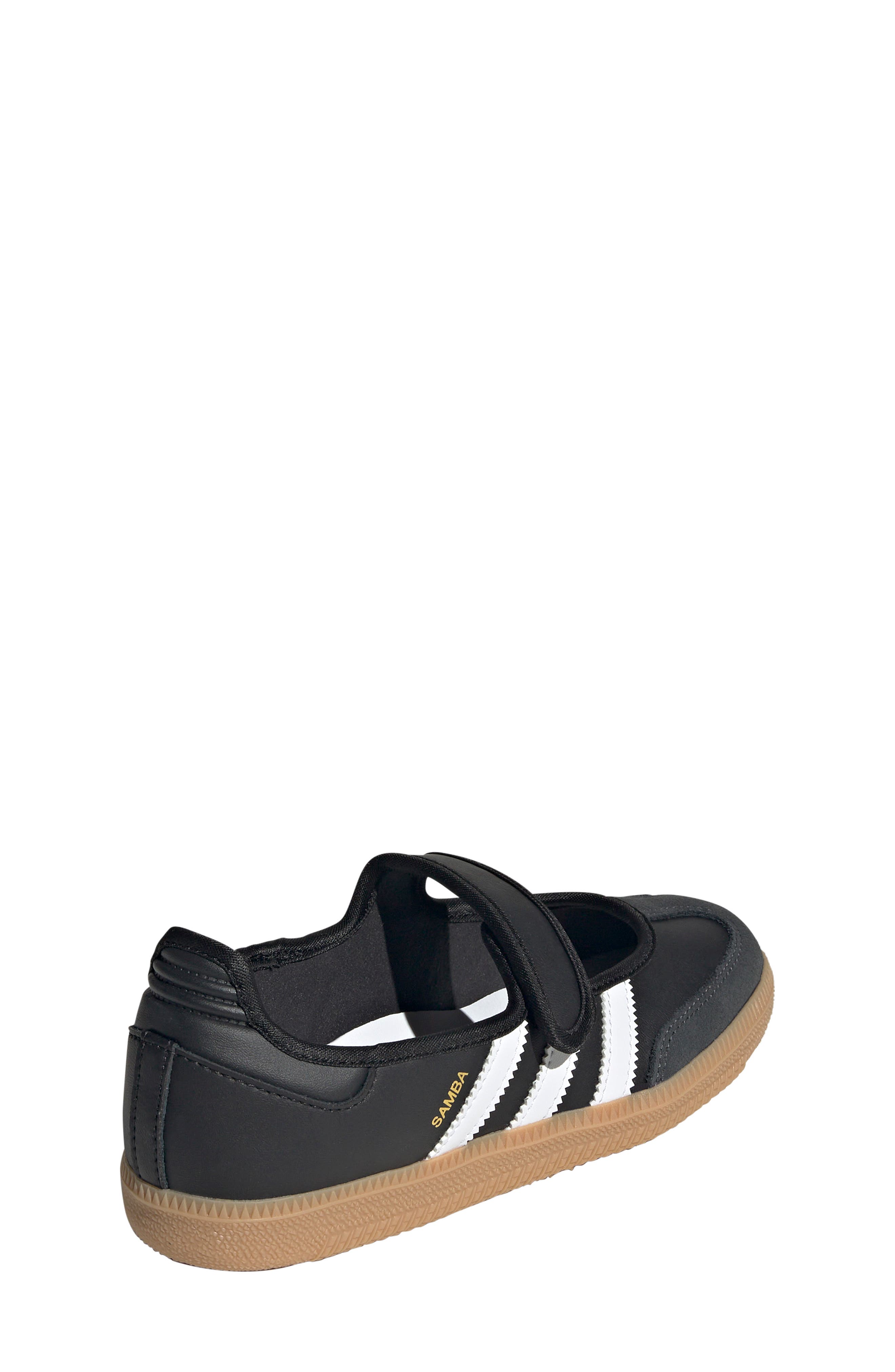 adidas Kids' Samba Jane Sneaker, Alternate, color, Cblack/Ftw