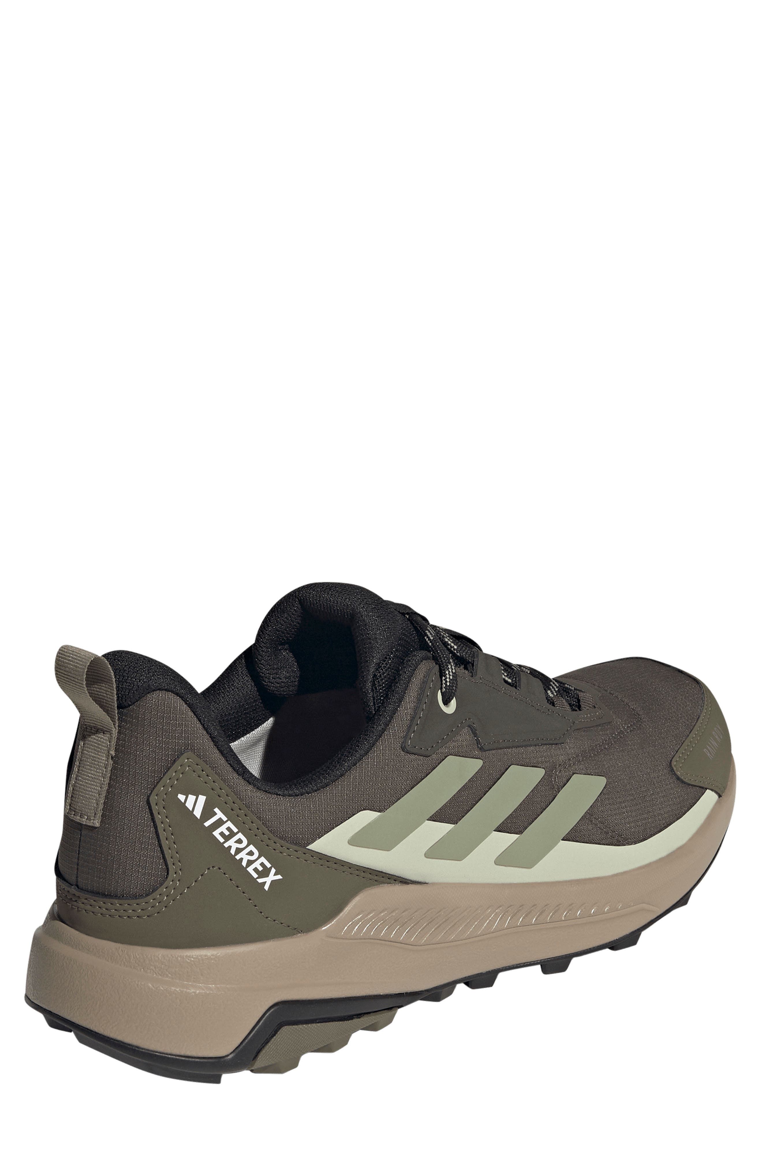 Terrex Anylander RAIN.RDY Hiking Shoe, Alternate, color, SHADOW OLIVE/ GREEN/ GREEN