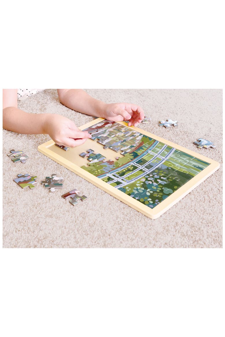 x The Met Monet Water-Lily Garden 48-Piece Puzzle, Alternate, color, MULTI