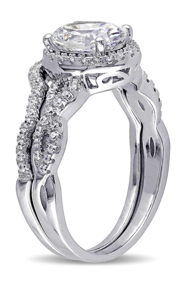 DELMAR CZ Twist Bridal Ring Set, Alternate, color, 