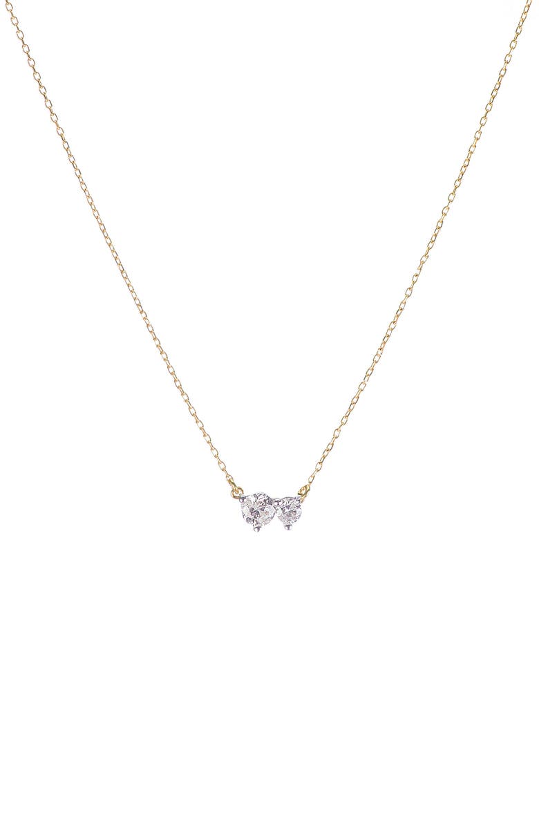 Adina Reyter Two Amigos Diamond Necklace, Main, color, 14K Yellow Gold
