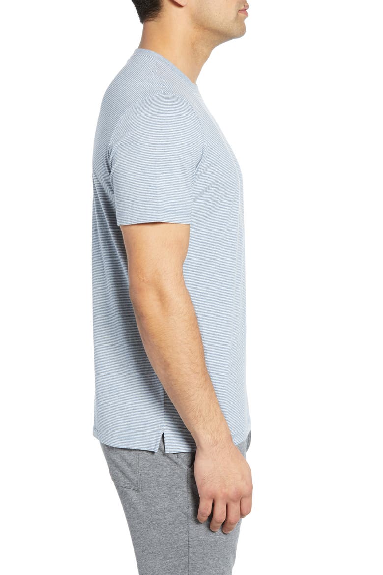 Crewneck T-Shirt, Alternate, color, BLUE