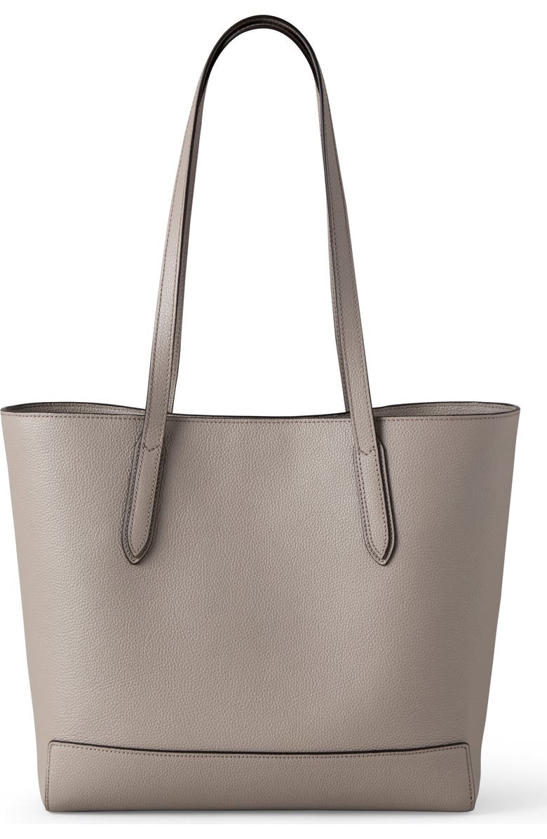 Mulberry East/West Leather Shopper Tote, Alternate, color, Cashmere Taupe