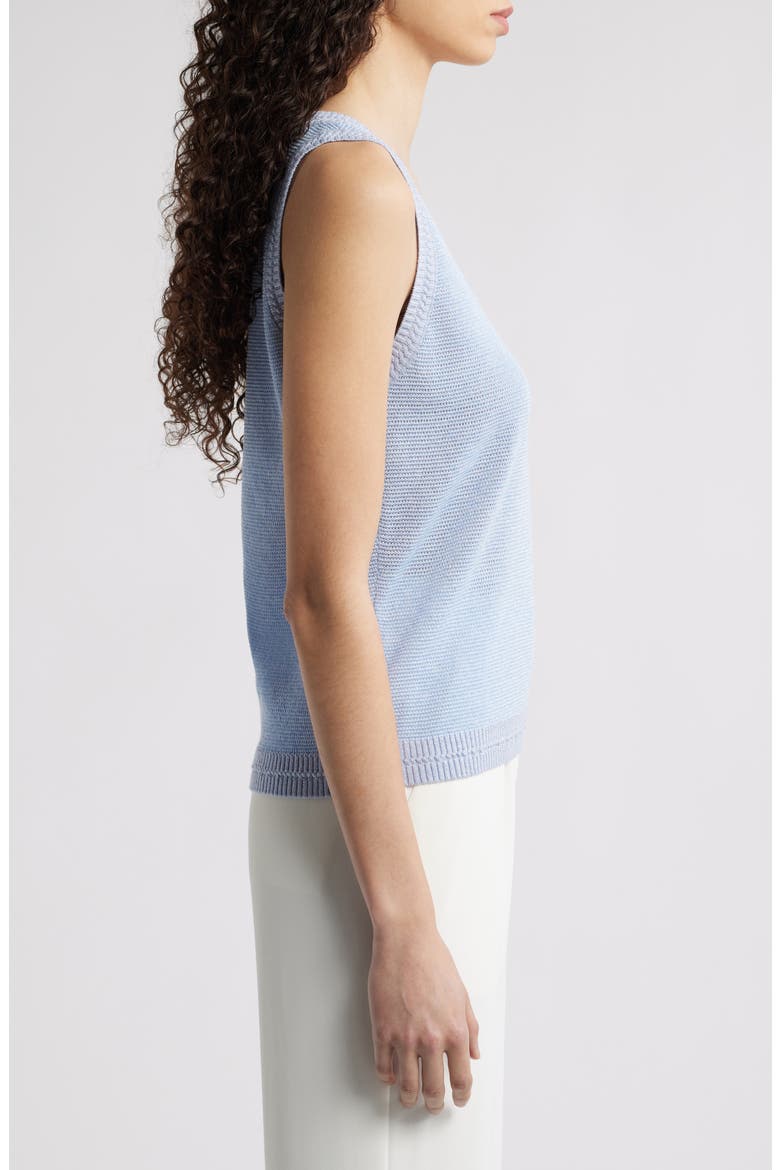 Metallic Sweater Tank, Alternate, color, LIGHT BLUE