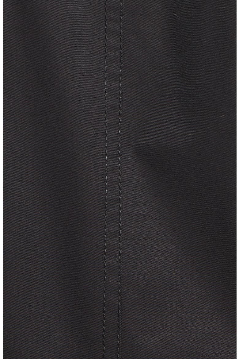 Insulated Parka with Faux Fur Trim, Alternate, color, BLACK