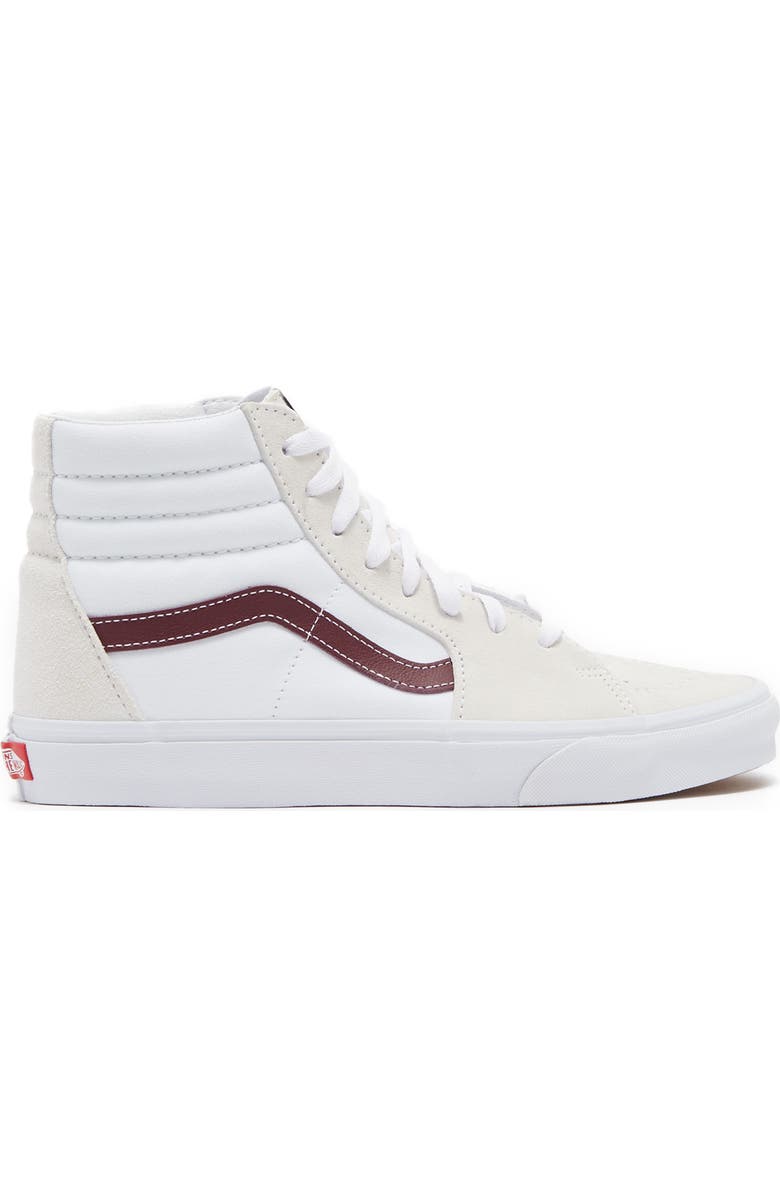Vans Sk8 High Top Leather Sneaker, Alternate, color,