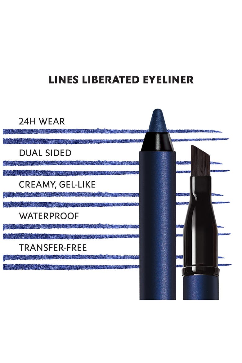Lines Liberated 24HR Waterproof Eyeliner, Alternate, color, 07 BLUE