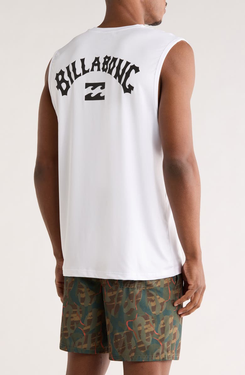 Billabong Fish Sun Tank, Alternate, color, White