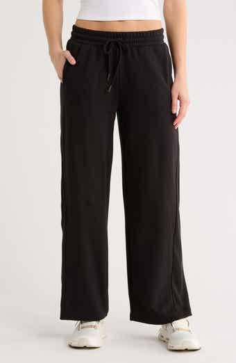 Jessica Simpson Pocket Fleece Wide Leg Pants