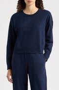 Eileen Fisher Crop Organic Cotton Sweatshirt